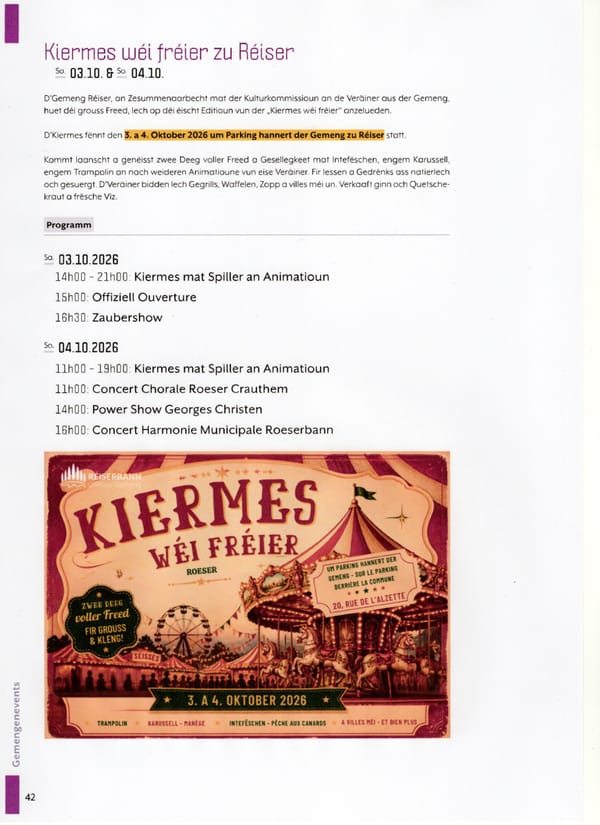 Kirmes Wéi Fréier